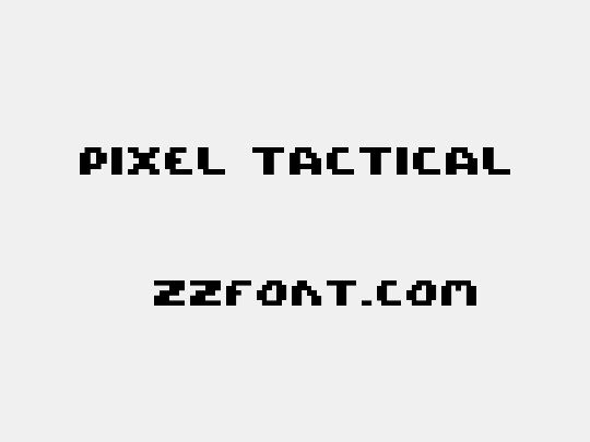 Pixel Tactical