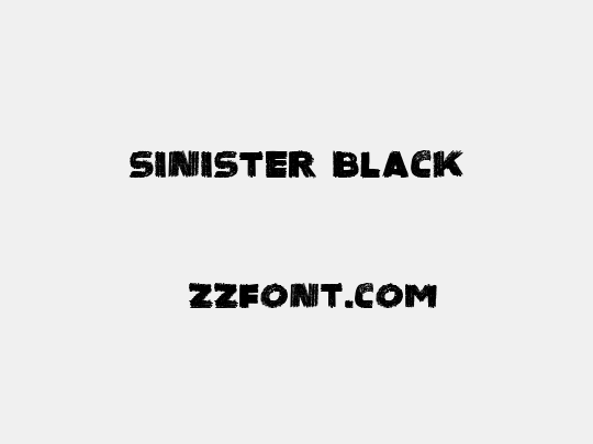 Sinister Black