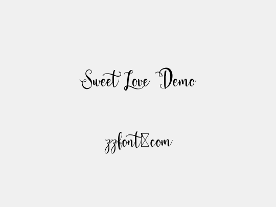 Sweet Love Demo