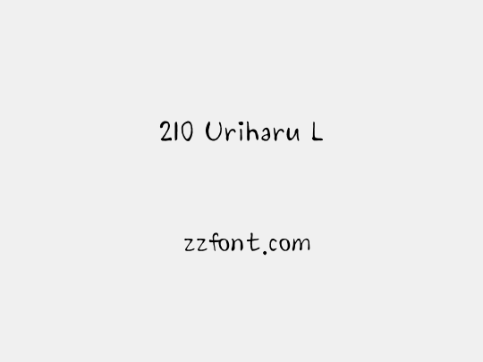 210 Uriharu L