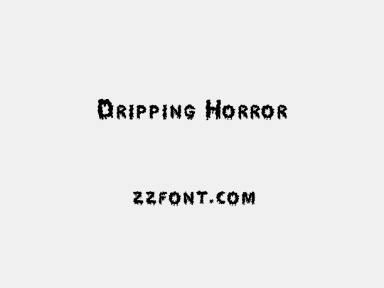 Dripping Horror