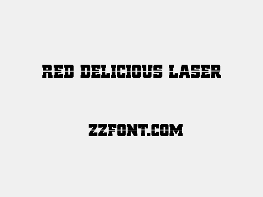 Red Delicious Laser