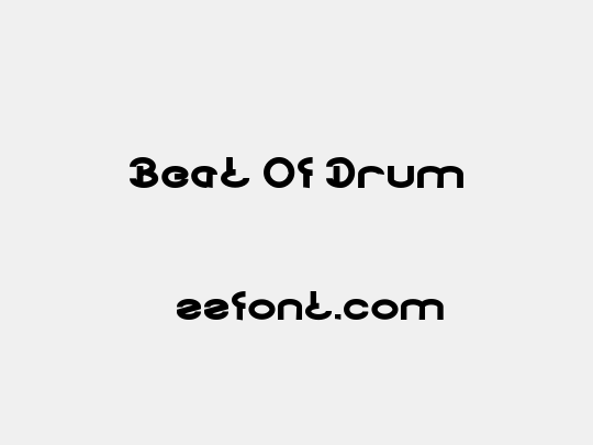 Beat Of Drum