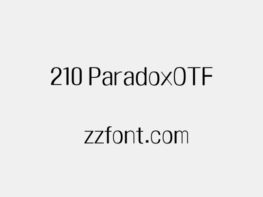 210 ParadoxOTF