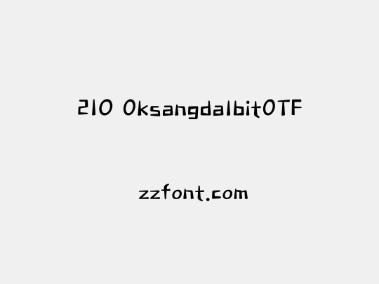 210 OksangdalbitOTF