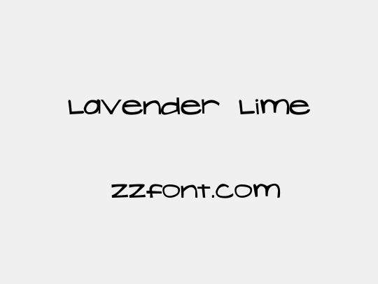 Lavender Lime