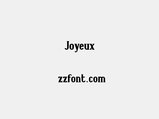 Joyeux