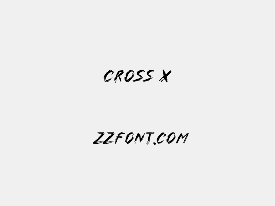 Cross X