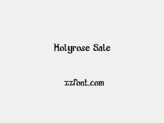 Holyrose Sale