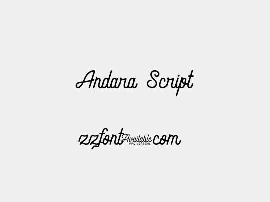 Andara Script