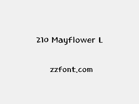 210 Mayflower L