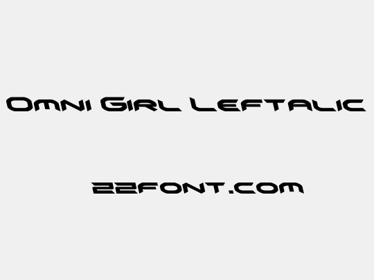 Omni Girl Leftalic