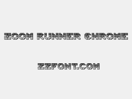 Zoom Runner Chrome