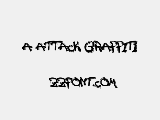 a Attack Graffiti