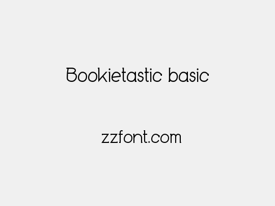 Bookietastic basic