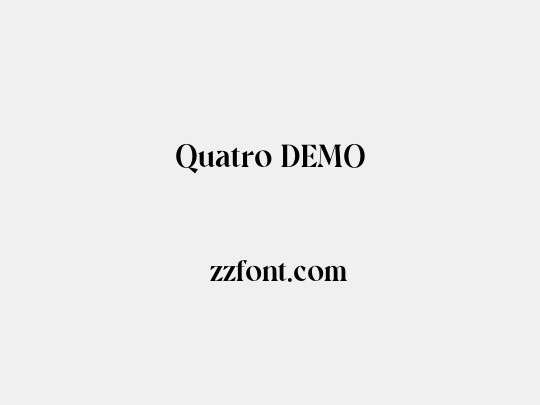 Quatro DEMO