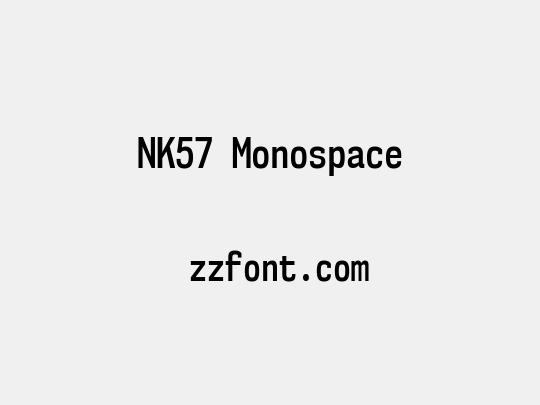 NK57 Monospace