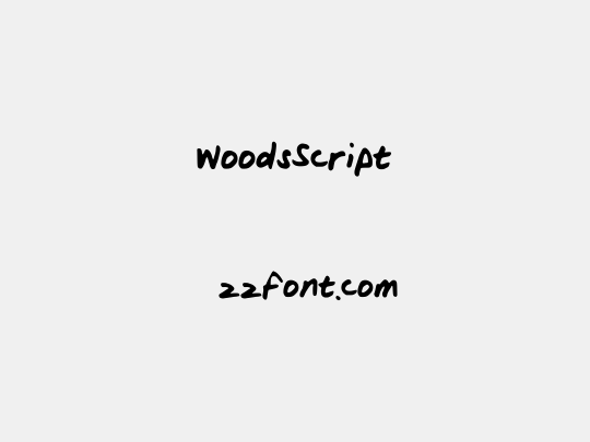 WoodsScript