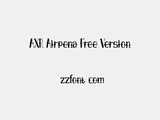 AXR Airpena Free Version