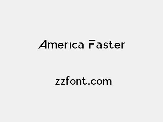 America Faster