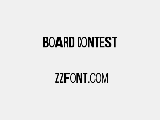 Board Contest