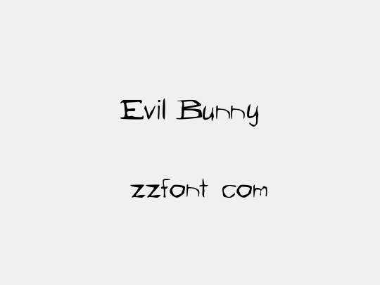 Evil Bunny