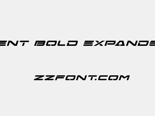 Free Agent Bold Expanded Italic