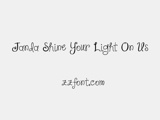 Janda Shine Your Light On Us