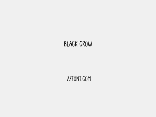 BLACK CROW