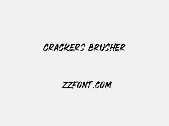 CRACKERS BRUSHER