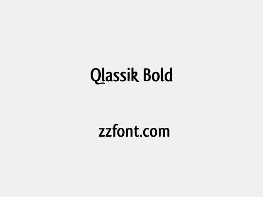 Qlassik Bold