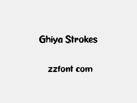 Ghiya Strokes