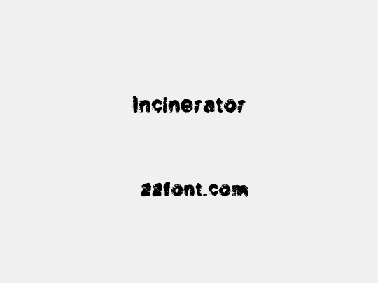 Incinerator