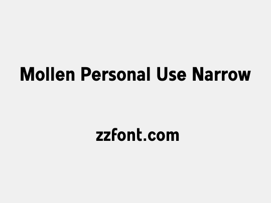 Mollen Personal Use Narrow