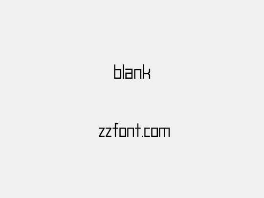 blank