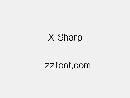 X-Sharp