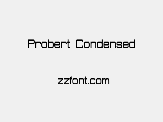 Probert Condensed