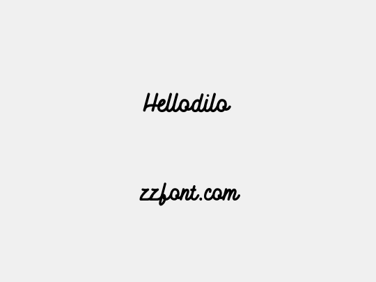 Hellodilo