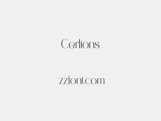 Cerlions