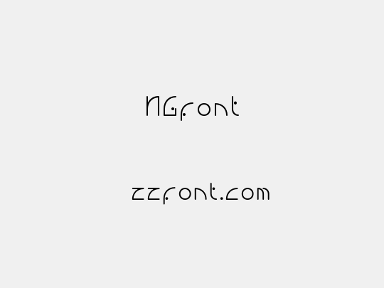 NGfont