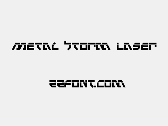 Metal Storm Laser