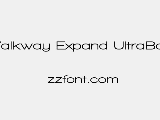 Walkway Expand UltraBold