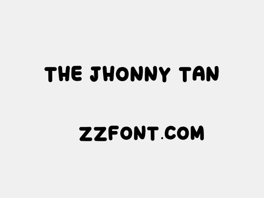 THE JHONNY TAN