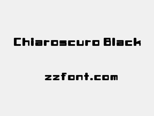 Chiaroscuro Black