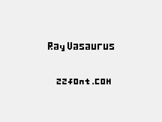 Ray Vasaurus