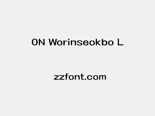 ON Worinseokbo L