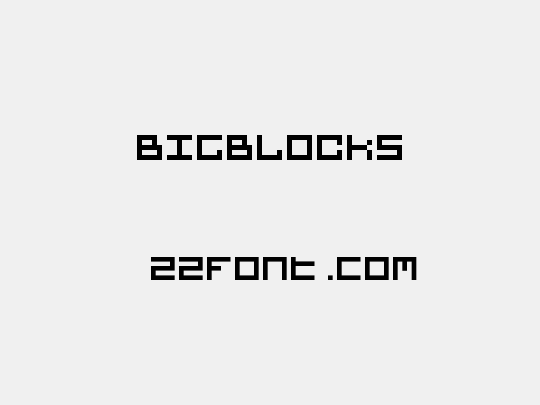 BIGBLOCKS