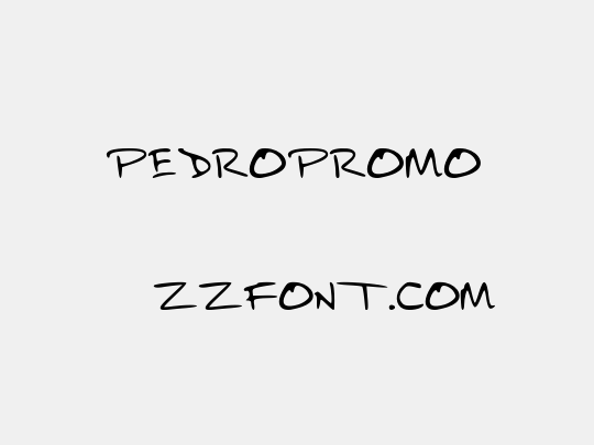 PedroPromo