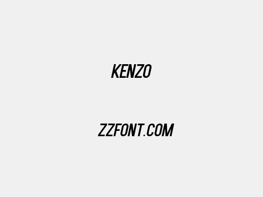 Kenzo