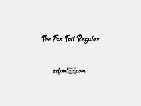 The Fox Tail Regular